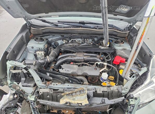 JF2SJAAC6GG433460 2016 SUBARU FORESTER 2.5 Бирюзовый Вид задней части салона