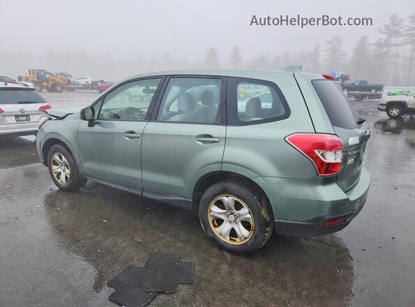 JF2SJAAC6GG433460 2016 SUBARU FORESTER 2.5 Бирюзовый Задняя левая четверть