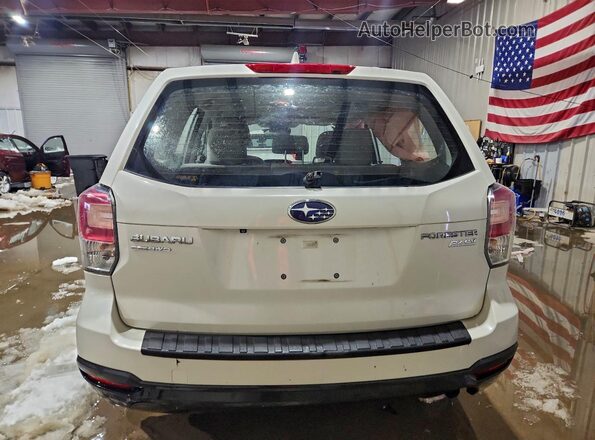 JF2SJAAC7HH413066 2017 SUBARU FORESTER 2.5 Белый Вид сзади