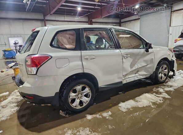 JF2SJAAC7HH413066 2017 SUBARU FORESTER 2.5 Белый Задняя правая четверть