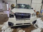2017 Subaru Forester 2.5i Белый vin: JF2SJAAC7HH413066