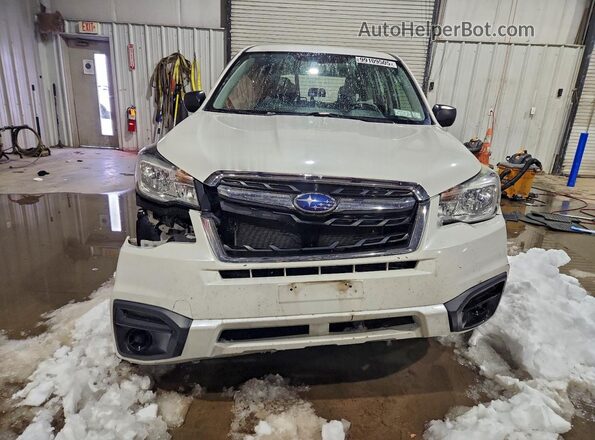 JF2SJAAC7HH413066 2017 SUBARU FORESTER 2.5 Белый Вид спереди