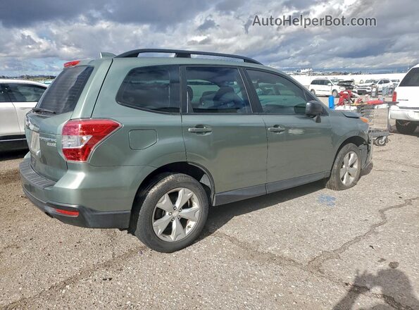 JF2SJABC6GH488659 2016 SUBARU FORESTER 2.5 Green Tył prawy