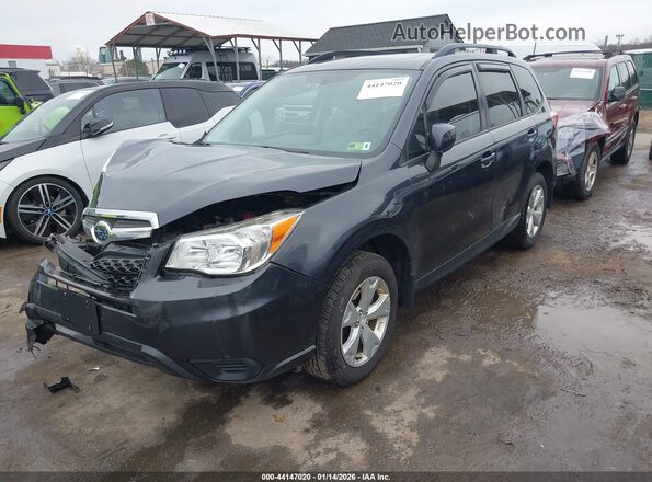JF2SJADC5GH401735 2016 SUBARU FORESTER 2.5 Серый Передняя левая четверть