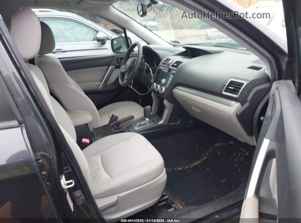 JF2SJADC5GH401735 2016 SUBARU FORESTER 2.5 Серый Вид салона спереди