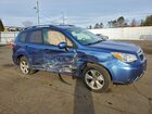 2016 Subaru Forester 2.5i Premium Синий vin: JF2SJADC8GH499076