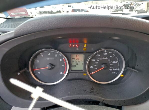JF2SJADC8GH499076 2016 SUBARU FORESTER 2.5 Синий Вид щитка приборов