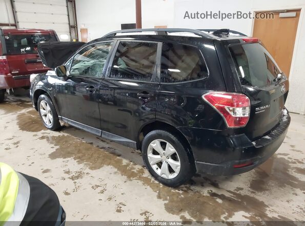 JF2SJADCXGH405781 2016 SUBARU FORESTER 2.5 Черный Задняя левая четверть