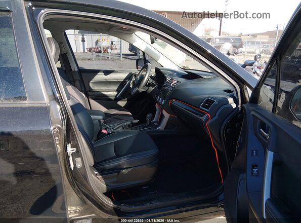 JF2SJAEC2JH455399 2018 SUBARU FORESTER 2.5 Черный Вид салона спереди