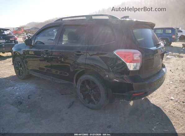 JF2SJAEC2JH455399 2018 SUBARU FORESTER 2.5 Черный Задняя левая четверть