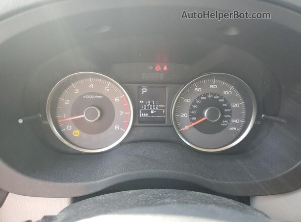 JF2SJAFC0GH554312 2016 SUBARU FORESTER Бежевый Вид щитка приборов