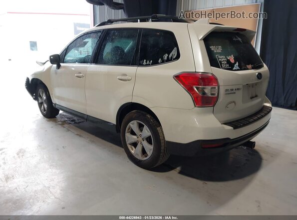 JF2SJAHC1GH433754 2016 SUBARU FORESTER 2.5 White Tył lewy