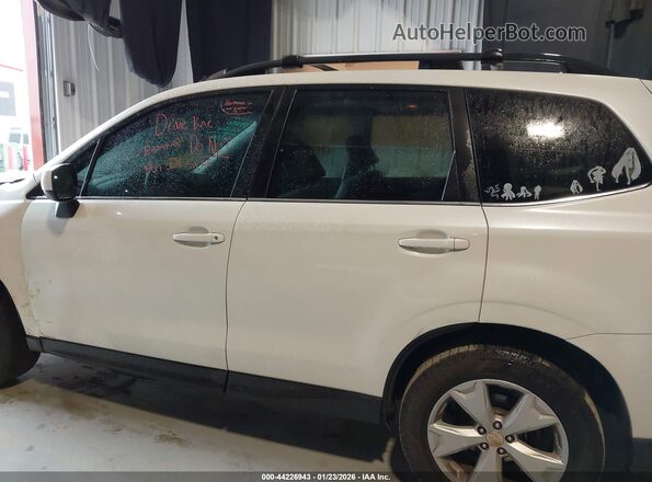 JF2SJAHC1GH433754 2016 SUBARU FORESTER 2.5 White Widok wnętrza 360 stopni