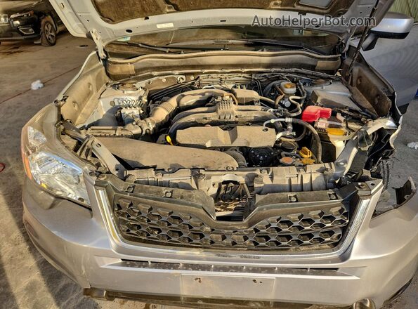 JF2SJAHCXGH510637 2016 SUBARU FORESTER 2.5 Серебряный Вид подкапотного пространства