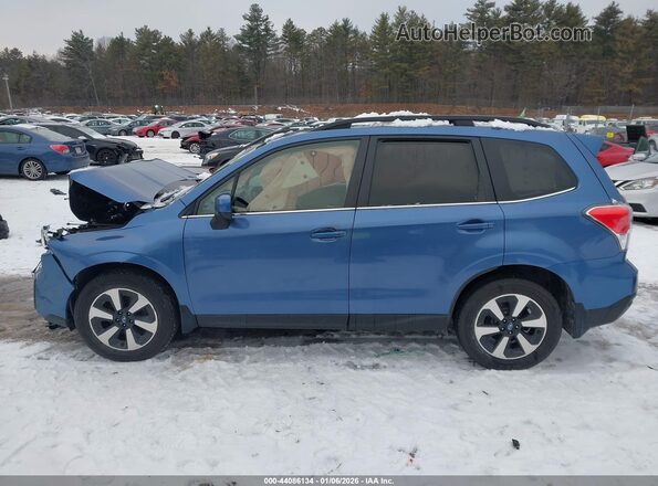 JF2SJARC5HH422126 2017 SUBARU FORESTER 2.5 Синий Панорамный вид салона 360°