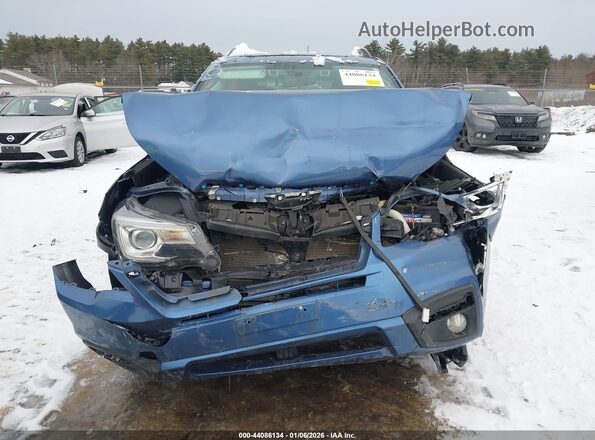 JF2SJARC5HH422126 2017 SUBARU FORESTER 2.5 Синий Вид щитка приборов