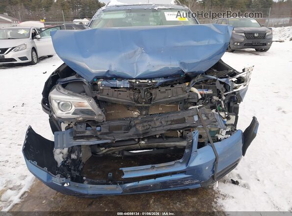 JF2SJARC5HH422126 2017 SUBARU FORESTER 2.5 Синий Вид спереди