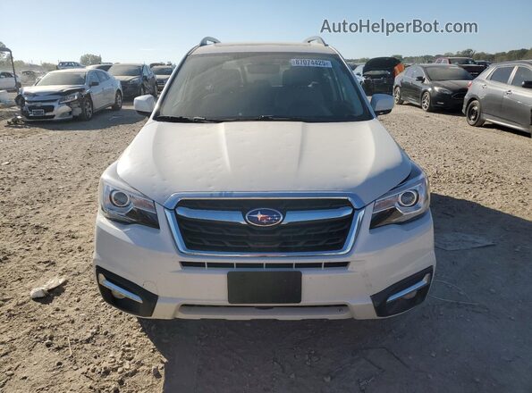 JF2SJARCXHH560034 2017 SUBARU FORESTER 2.5 Белый Вид спереди