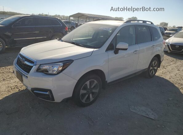 JF2SJARCXHH560034 2017 SUBARU FORESTER 2.5 Белый Передняя левая четверть