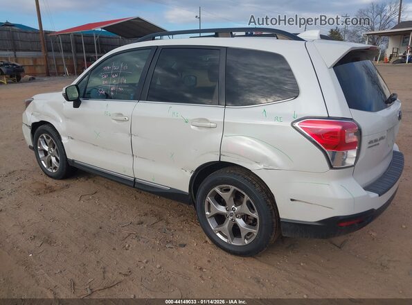 JF2SJATC5HH557129 2017 SUBARU FORESTER 2.5I TO Белый Задняя левая четверть
