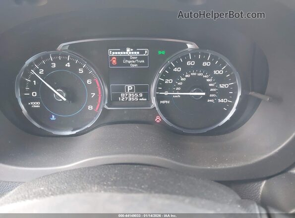 JF2SJATC5HH557129 2017 SUBARU FORESTER 2.5I TO Белый Вид задних сидений