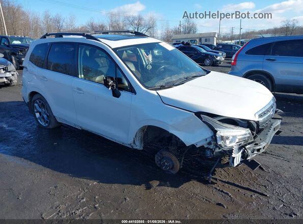 JF2SJATC6HH514998 2017 SUBARU FORESTER 2.5I TO White Przód prawy