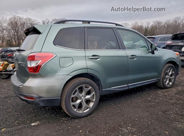 JF2SJAVC3GH417625 2016 SUBARU FORESTER 2.5I TO Зеленый Задняя правая четверть