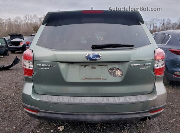 JF2SJAVC3GH417625 2016 SUBARU FORESTER 2.5I TO Зеленый Вид сзади