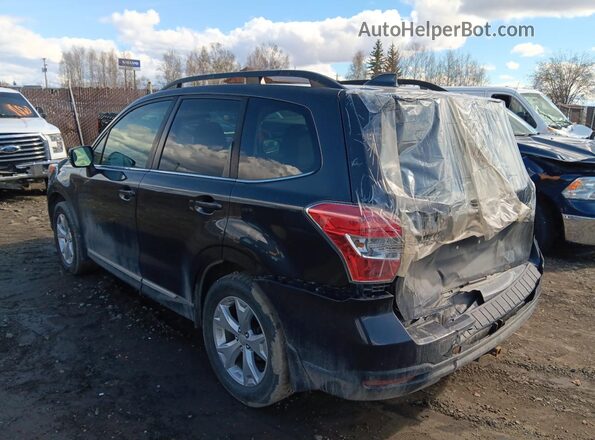 JF2SJAVC7GH549884 2016 SUBARU FORESTER 2.5I TO Черный Задняя левая четверть