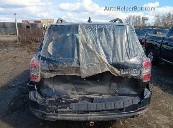 JF2SJAVC7GH549884 2016 SUBARU FORESTER 2.5I TO Черный Вид сзади