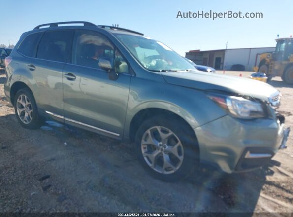 JF2SJAWC0HH547832 2017 SUBARU FORESTER 2.5I TO Зеленый Передняя правая четверть