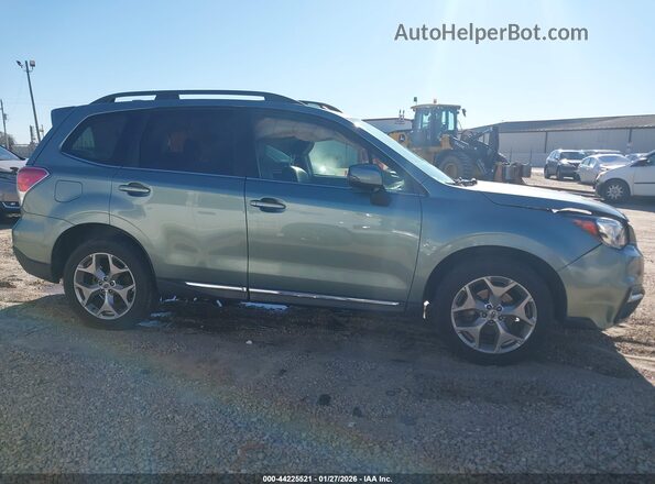 JF2SJAWC0HH547832 2017 SUBARU FORESTER 2.5I TO Зеленый Вид задней части салона