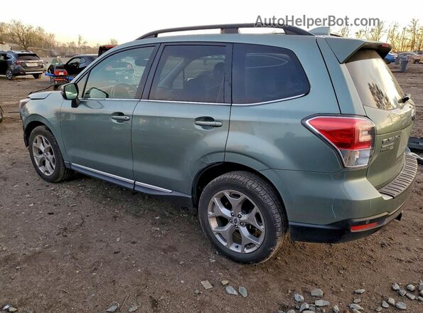 JF2SJAWC0JH490263 2018 SUBARU FORESTER 2.5I TO Зеленый Задняя левая четверть