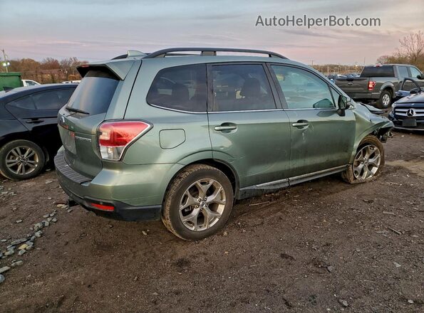 JF2SJAWC0JH490263 2018 SUBARU FORESTER 2.5I TO Зеленый Задняя правая четверть