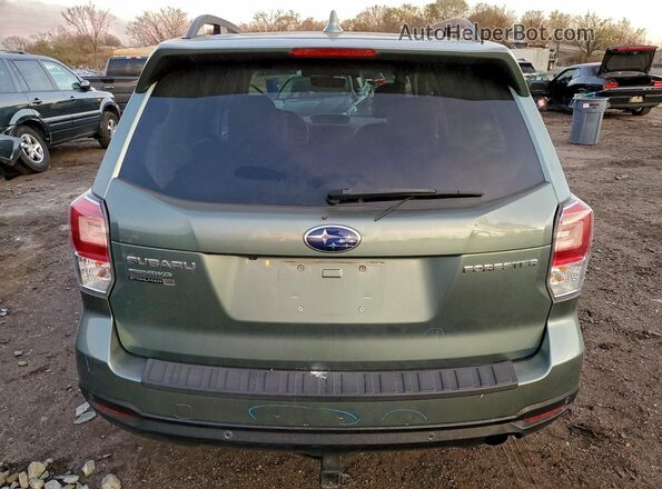 JF2SJAWC0JH490263 2018 SUBARU FORESTER 2.5I TO Зеленый Вид сзади