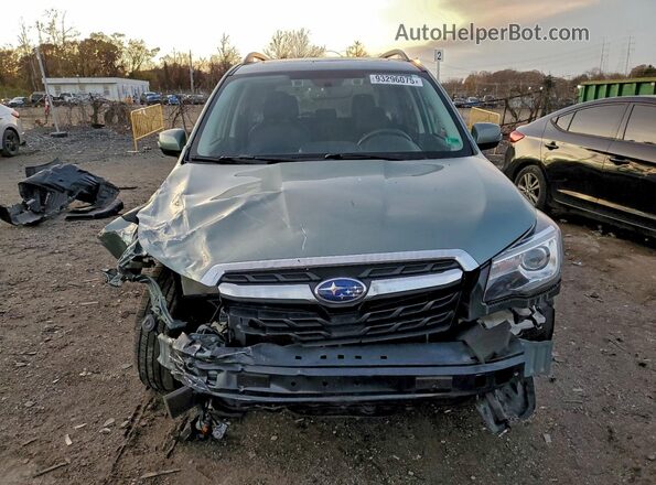 JF2SJAWC0JH490263 2018 SUBARU FORESTER 2.5I TO Зеленый Вид спереди