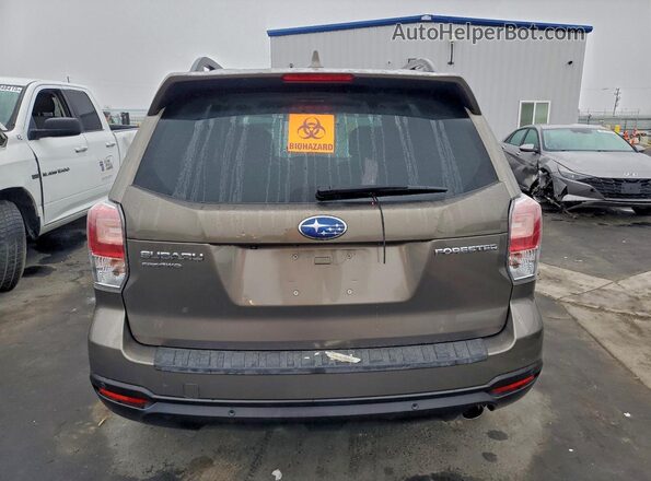 JF2SJAWC2JH617482 2018 SUBARU FORESTER 2.5I TO Brown Հետևի տեսք