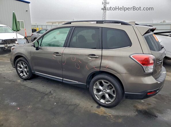 JF2SJAWC2JH617482 2018 SUBARU FORESTER 2.5I TO Brown Հետևի ձախ