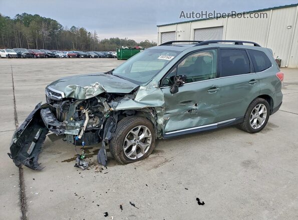 JF2SJAWC4HH550491 2017 SUBARU FORESTER 2.5I TO Зеленый Передняя левая четверть