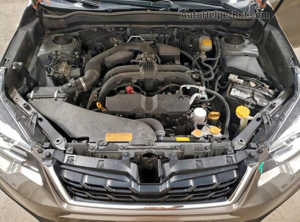 JF2SJAWC4JH546429 2018 SUBARU FORESTER 2.5I TO Серый Вид подкапотного пространства