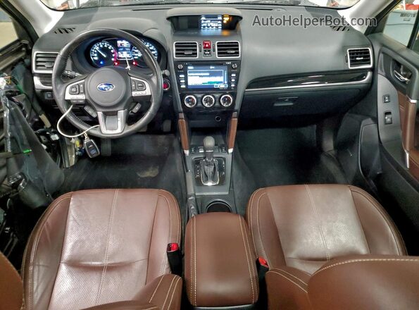 JF2SJAWC4JH546429 2018 SUBARU FORESTER 2.5I TO Серый Вид панели приборов