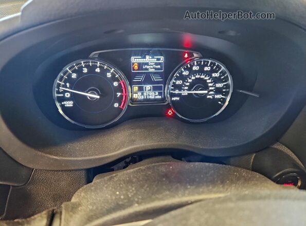 JF2SJAWC5HH466633 2017 SUBARU FORESTER 2.5I TO Silver Вид щитка приладів
