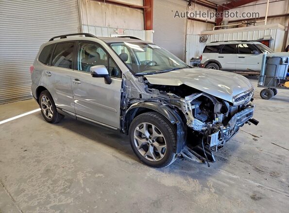 JF2SJAWC5HH466633 2017 SUBARU FORESTER 2.5I TO Silver Передня права чверть