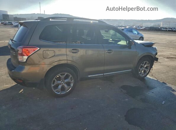 JF2SJAWC7HH434556 2017 SUBARU FORESTER 2.5I TO Коричневый Задняя правая четверть