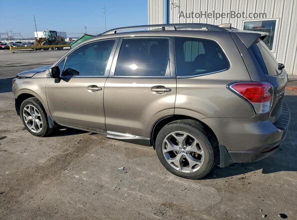 JF2SJAWC7HH434556 2017 SUBARU FORESTER 2.5I TO Коричневый Задняя левая четверть