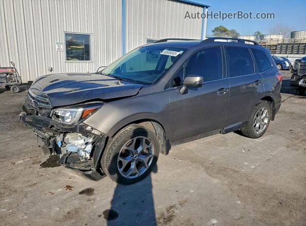 JF2SJAWC7HH434556 2017 SUBARU FORESTER 2.5I TO Коричневый Передняя левая четверть