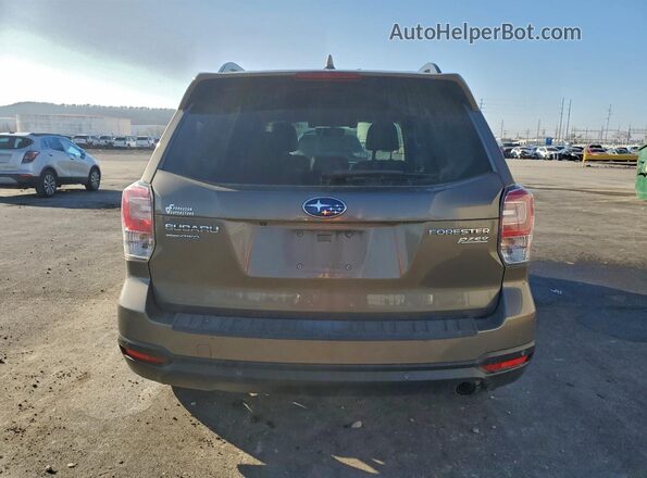 JF2SJAWC7HH434556 2017 SUBARU FORESTER 2.5I TO Коричневый Вид сзади