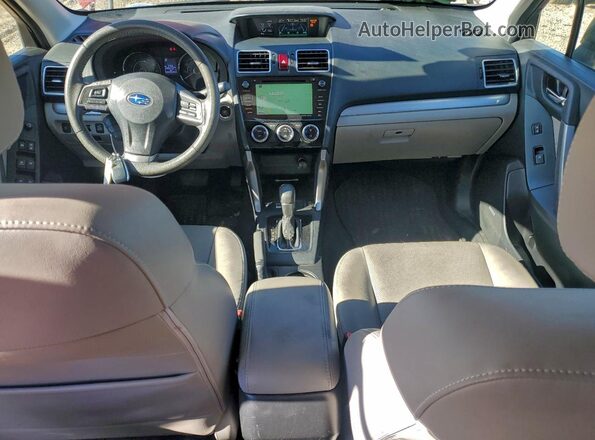 JF2SJAXC8GH456546 2016 SUBARU FORESTER 2.5I TO Красный Вид панели приборов