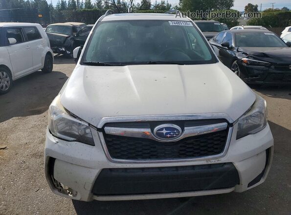 JF2SJGDC7GH475838 2016 SUBARU FORESTER2. Белый Вид спереди