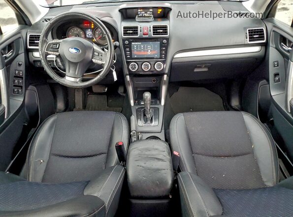 JF2SJGDC8GH549848 2016 SUBARU FORESTER2. Бордовый Вид панели приборов
